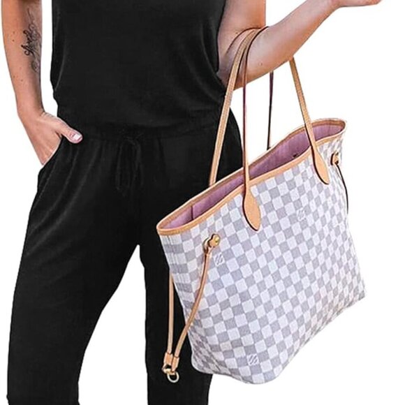 Dresses & Skirts - Women Jumpsuit Summer Casual Short Sleeve One Piece High Waist Comfortable